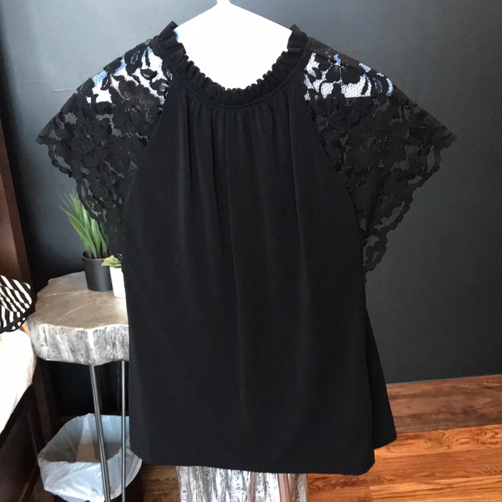 Worthington Lace Sleeve Blouse